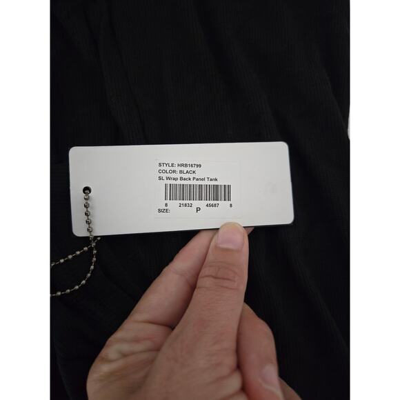 Heather xs SL wrap back panel tank new with tags - Picture 7 of 9